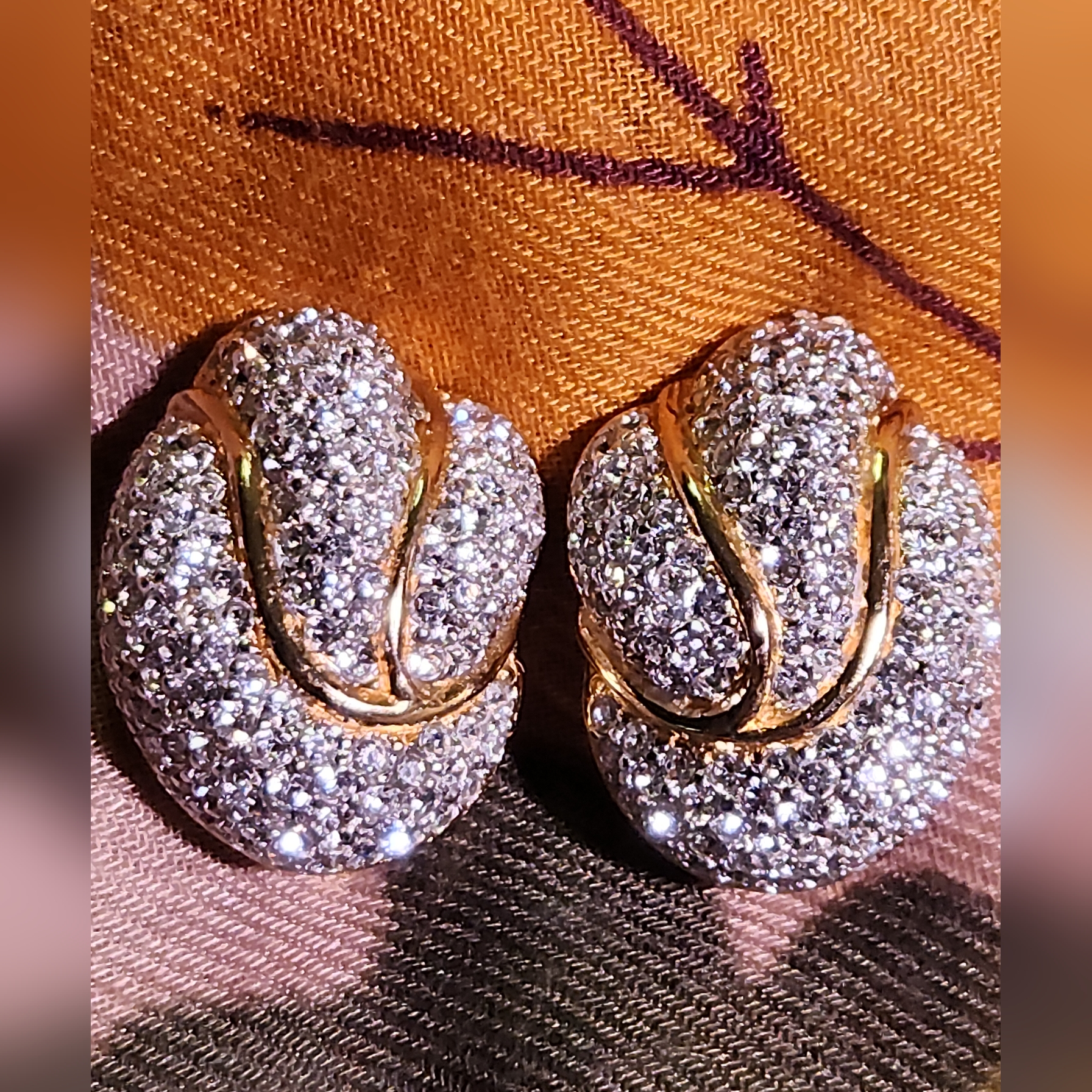 Ciner Luxe Pav Vintage Clippies